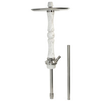 Кальян Aroma Hookah Golf Steel Wood White