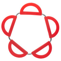 Килимок під колбу розкладний Red
