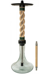 Кальян Snake Hookah Triple Spiral White Walnut