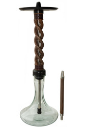Кальян Snake Hookah Triple Spiral Purple Walnut