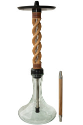 Кальян Snake Hookah Triple Spiral Sucupira