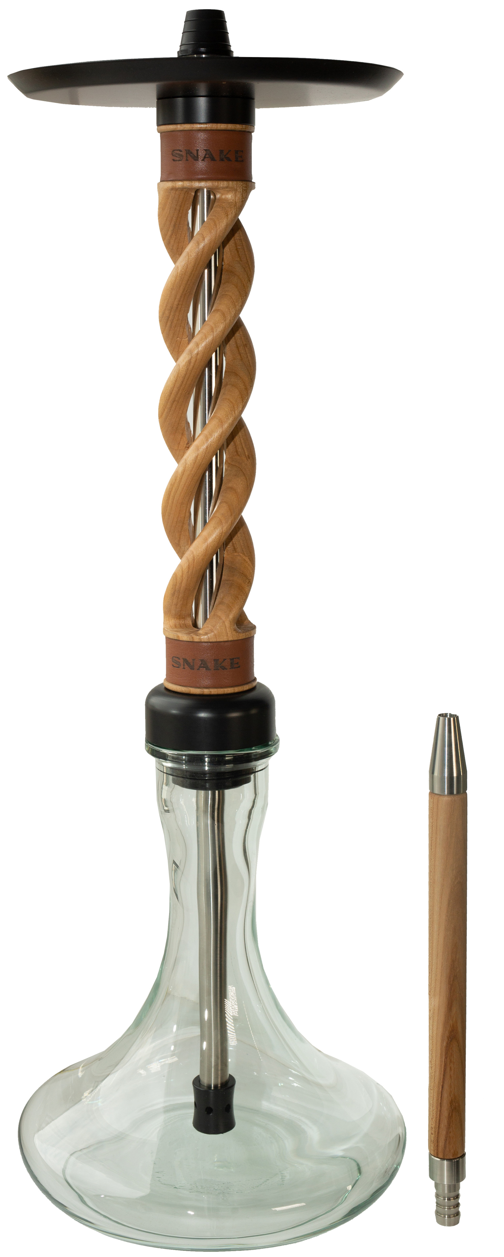 Кальян Snake Hookah Triple Spiral Sucupira