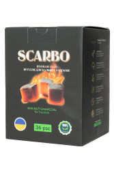 Вугілля Scarbo 0.5 кг 25-й кубик в Упаковці