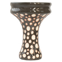 Чаша для Кальяну ETNA Katana Dot Glaze Black