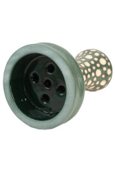 Чаша для Кальяну ETNA Katana Dot Glaze Dark Green