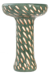 Чаша для Кальяна ETNA Phunnel Cut Glaze Dark Green
