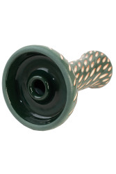 Чаша для Кальяна ETNA Phunnel Cut Glaze Dark Green