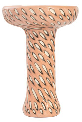 Чаша для Кальяну ETNA Phunnel Cut Glaze Coral