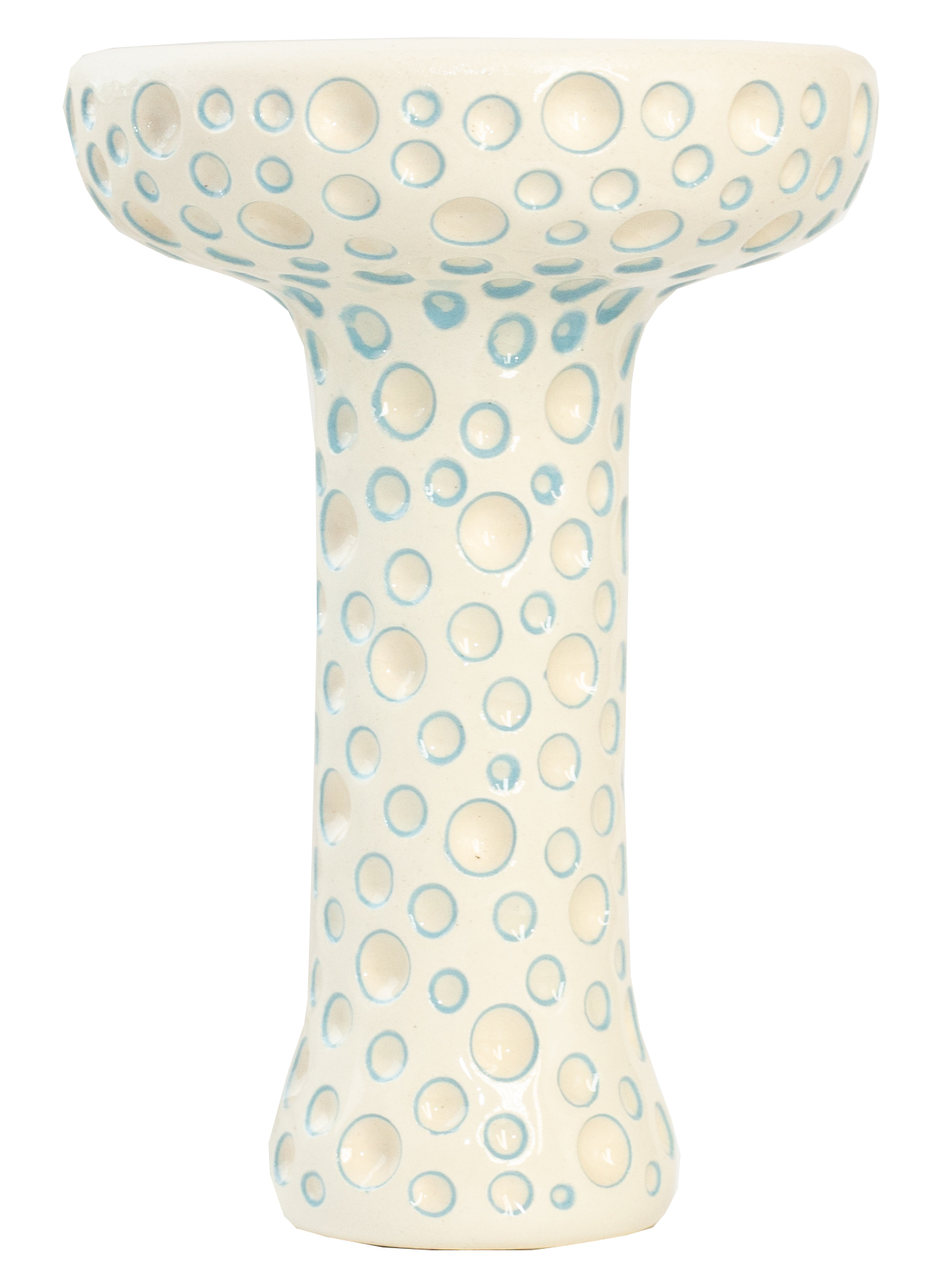 Чаша для Кальяну ETNA Phunnel Dot Glaze White