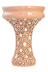 Чаша для Кальяну ETNA Katana Dot Glaze Coral