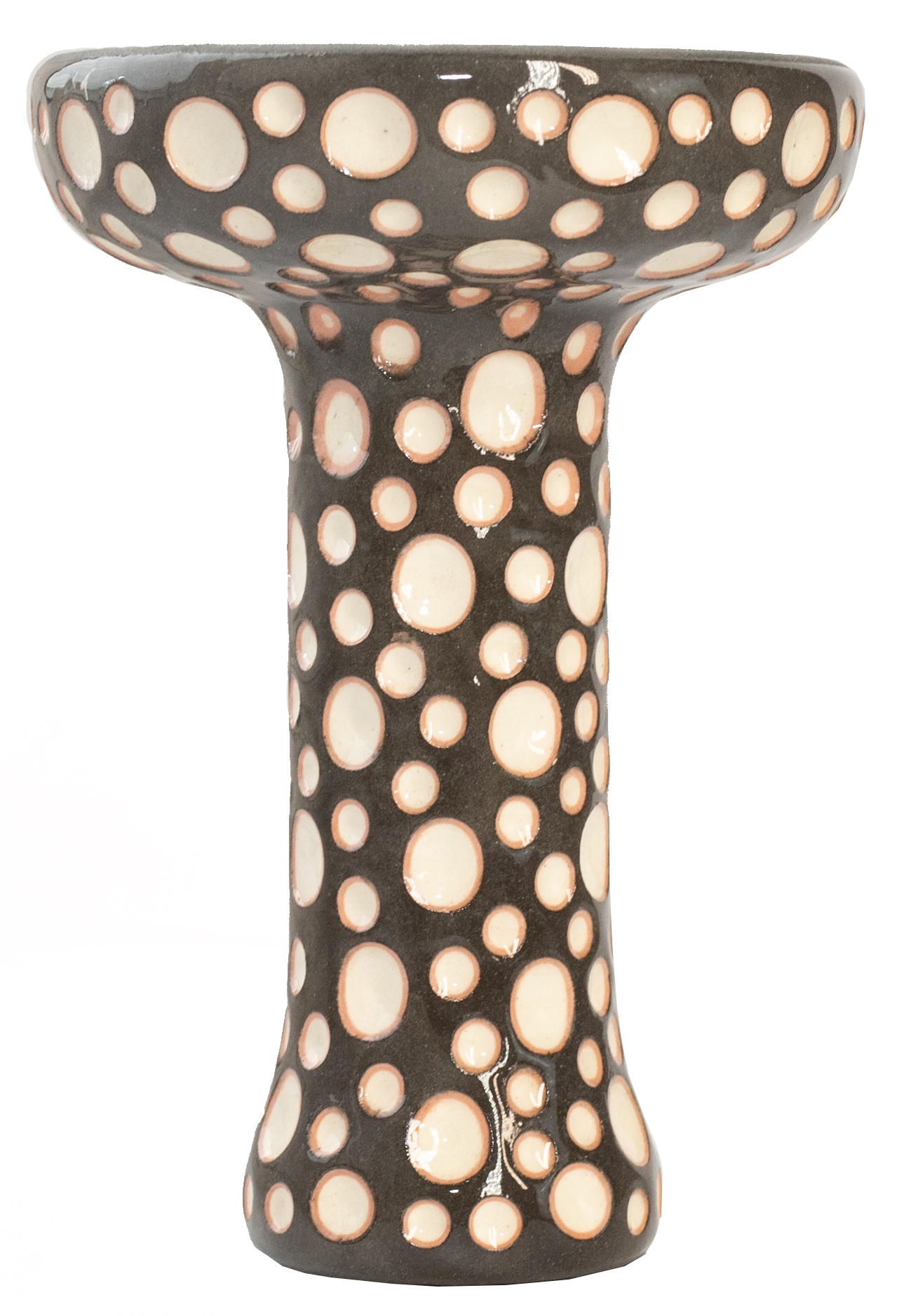 Чаша для Кальяну ETNA Phunnel Dot Glaze Black