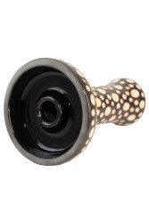 Чаша для Кальяну ETNA Phunnel Dot Glaze Black