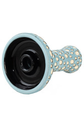 Чаша для Кальяну ETNA Phunnel Dot Glaze Soft Blue