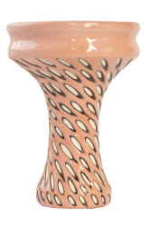 Чаша для Кальяну ETNA Katana Cut Glaze Coral
