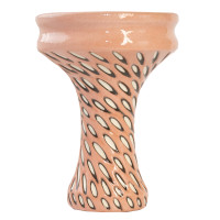Чаша для Кальяну ETNA Katana Cut Glaze Coral