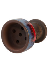 Чаша для Кальяну Gusto Bowls Rook Glaze Red/Blue