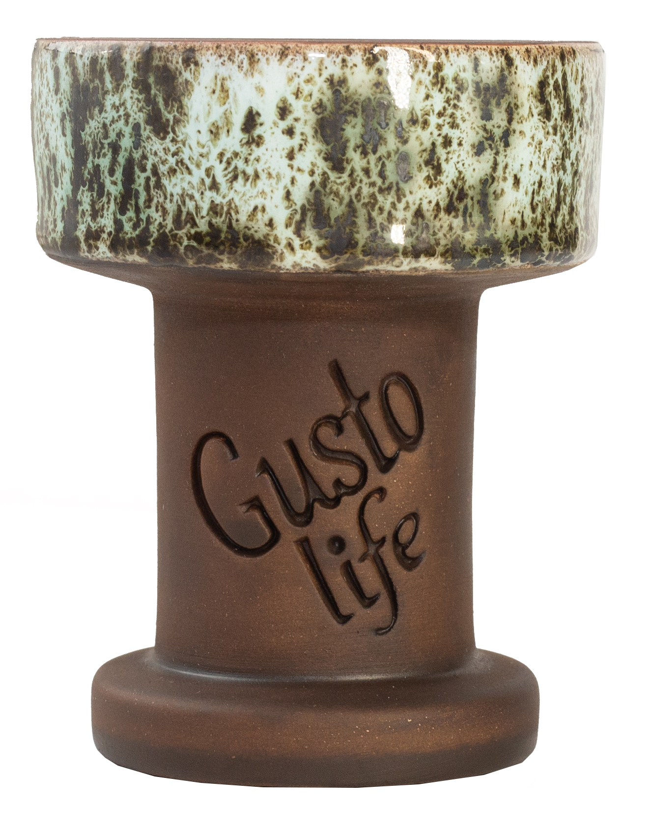 Чаша для Кальяна Gusto Bowls Rook Glaze White/Gray