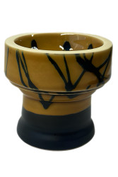 Чаша для кальяна Sweet Bowls Ring Glaze Yellow