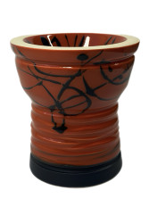 Чаша для кальяна Sweet Bowls New Turkish Glaze Orange