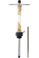 Кальян Aroma Hookah X-Ray Epoxy Wood White