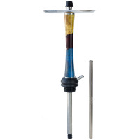 Кальян Aroma Hookah X-Ray Epoxy Dark Wood Blue/Wine