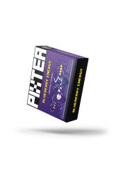 Суміш на основі каркаде Pixtea Енергетик з чорницею (Blueberry energy) 50г
