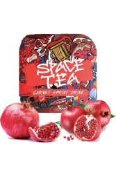 Безтютюнова Чайна суміш Space tea Гранатовий Енергетик  (Garnet spirit drink) 100 г