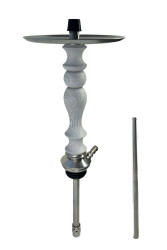 Кальян Aroma Hookah Bravo Steel White