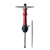 Кальян Khmara Vector Prime Red (Silver plate. red hose)