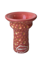 Чаша для кальяну Khmara Tulipa-D Red Bubble Orange