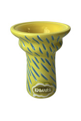 Чаша для кальяну Khmara Tulipa-D Yellow Beam Blue