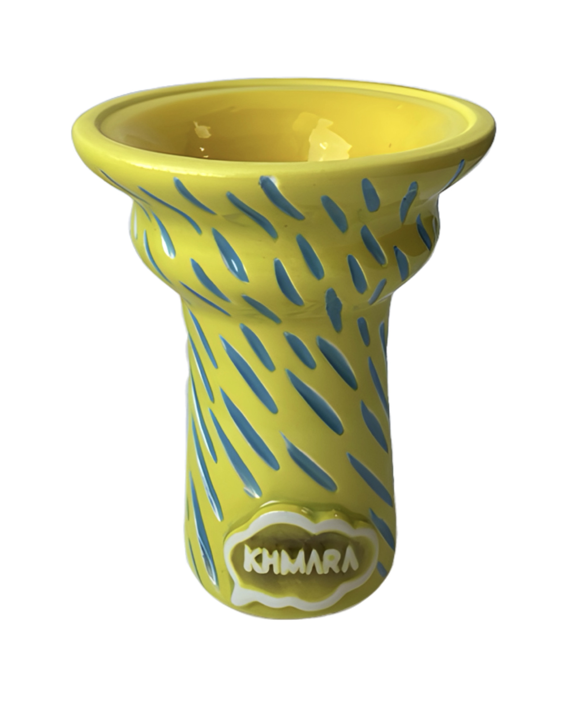Чаша для кальяну Khmara Tulipa-D Yellow Beam Blue
