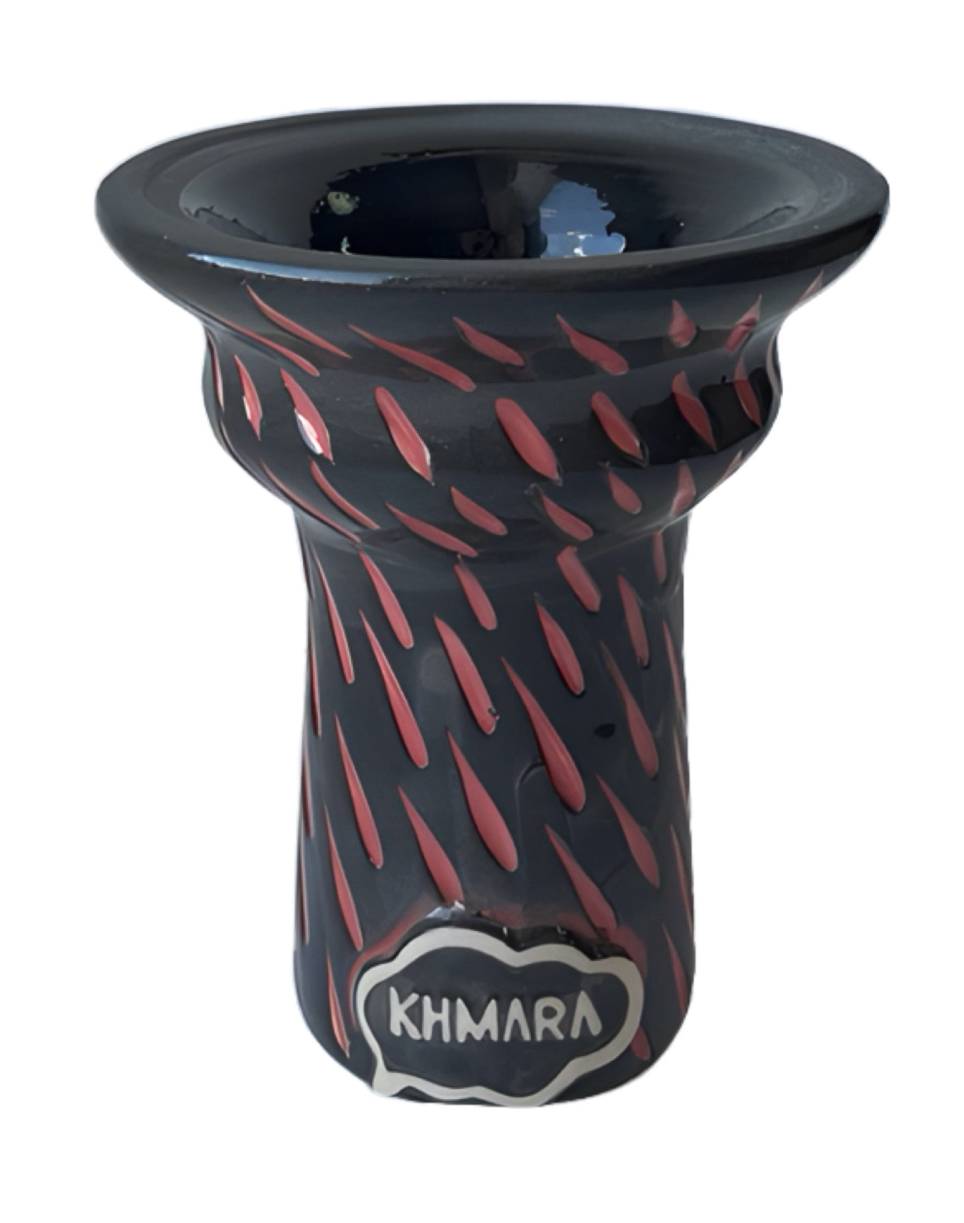 Чаша для кальяну Khmara Tulipa-D Black Beam Red