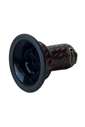 Чаша для кальяну Khmara Tulipa-D Black Beam Red