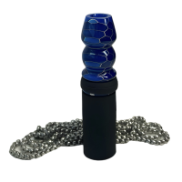 Персональний Мундштук для Кальяну Glow HoneyComb Blue