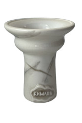 Чаша для кальяну Khmara Tulipa-D Marble White