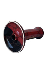 Чаша для Кальяну 2х2 Bomb Phunnel Glaze Double Marble Red/Black