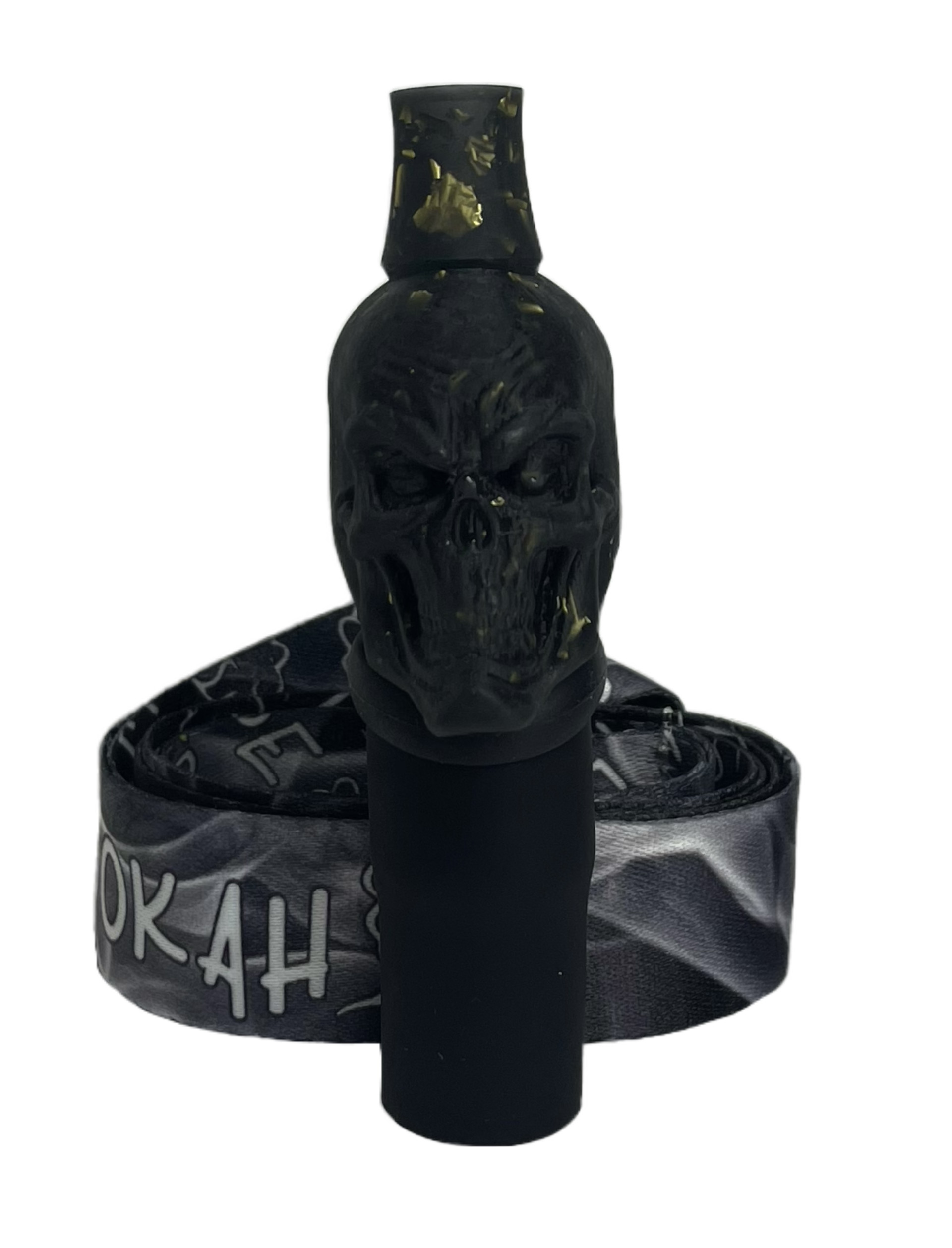 Персональний Мундштук для Кальяну Vibe Hookah Skull Black