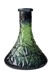Колба для Кальяну Candy Loop Crystal Green/Black