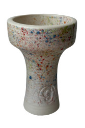 Чаша для Кальяну GrynBowls  Killer Glaze White skittles