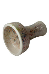 Чаша для Кальяну GrynBowls  Killer Glaze White skittles