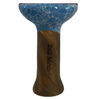 Чаша для Кальяну 2х2 Medium Marble Blue