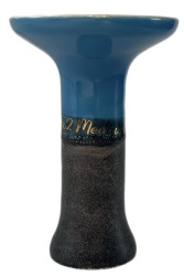 Чаша для Кальяну 2х2 Bomb Phunnel Glaze Blue