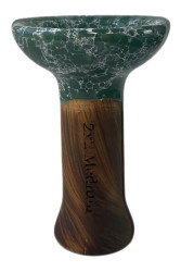 Чаша для Кальяну 2х2 Medium Marble Turquoise
