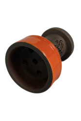 Чаша для Кальяна Gusto Bowls Rook Glaze Orange