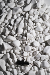 Персональний мундштук для Кальяну Personalka Pro Chain Black Silver