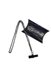 Персональний мундштук для Кальяну Personalka Pro Chain Black Silver