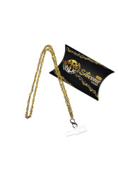 Персональный мундштук для Кальяна Personalka Pro Chain Gold Silver