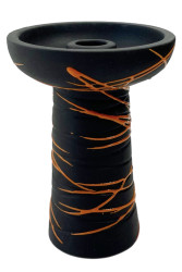 Чаша для Кальяну Gusto Bowls Classic Phunnel Glaze Orange