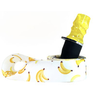 Персональний мундштук для Кальяну PERSONALKA Epoxy Twice Yellow Bananas